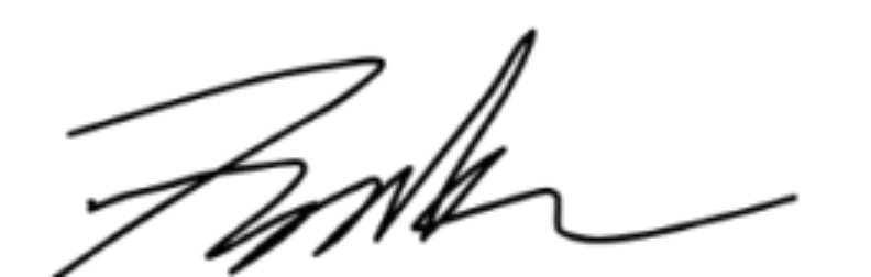 Signature of Frank Leto